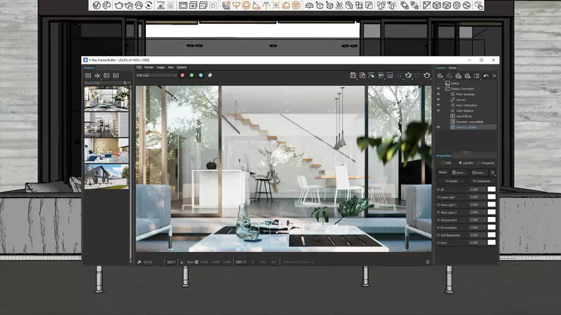V-Ray vẫn là một trong những plug-in kết xuất phổ biến nhất
