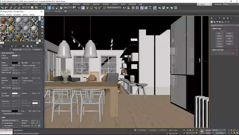 Tốc độ dựng hình nhanh của V-Ray là một trong nhiều ưu điểm của phần mềm