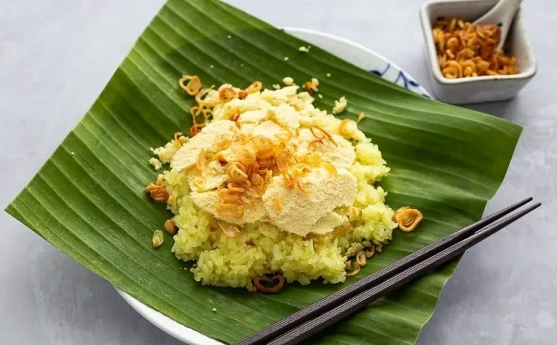 Xôi xéo chứa khoảng 664 calo