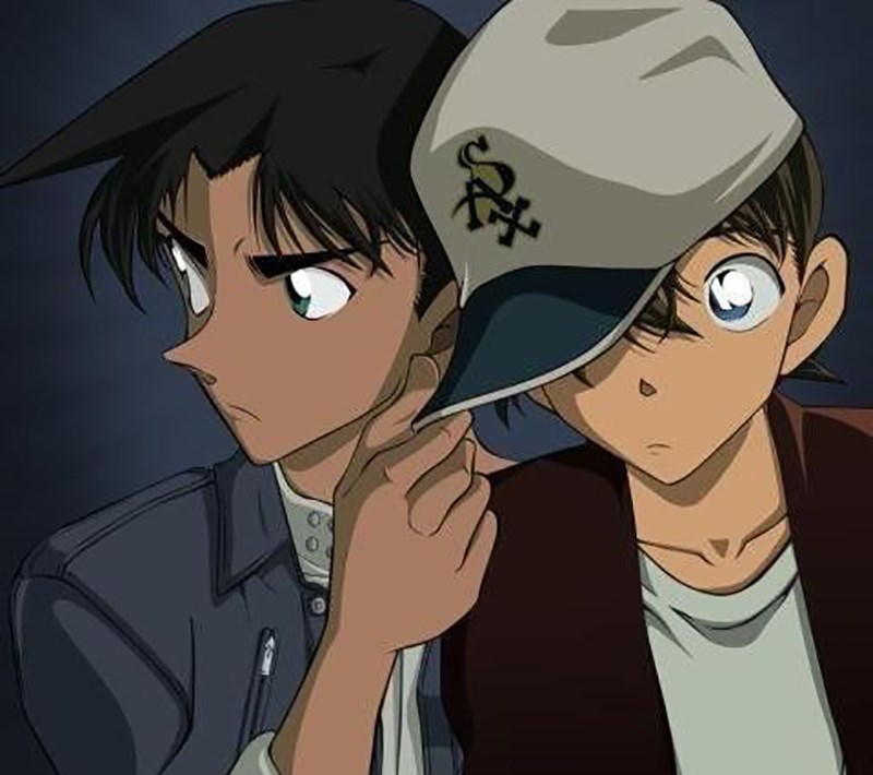 Shinichi và Hattori Heiji là đôi bạn thân