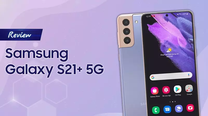 Samsung Galaxy S21+ 5G tích hợp tính năng AR Sticker cho phép người dùng tùy ý điều chỉnh các đặc điểm trên gương mặt