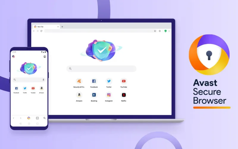 Trình duyệt Avast Secure Browser sở hữu nhiều tính năng bảo mật tốt
