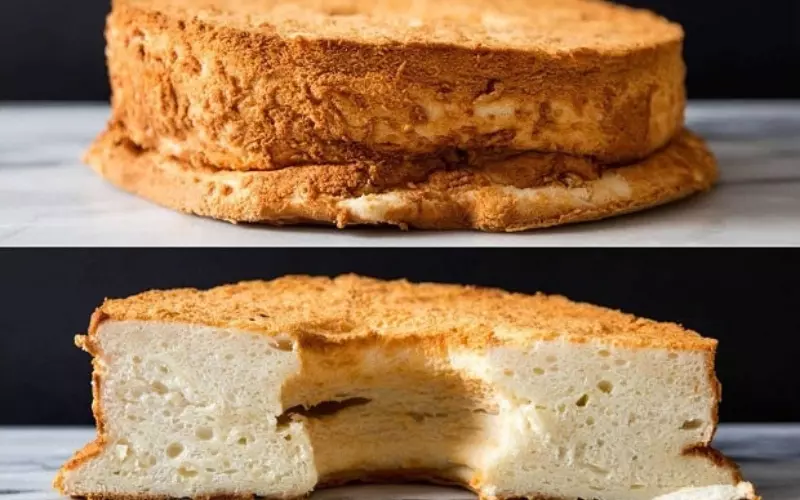 Bánh Chiffon bị xẹp, lõm đáy là lỗi thường xuyên gặp
