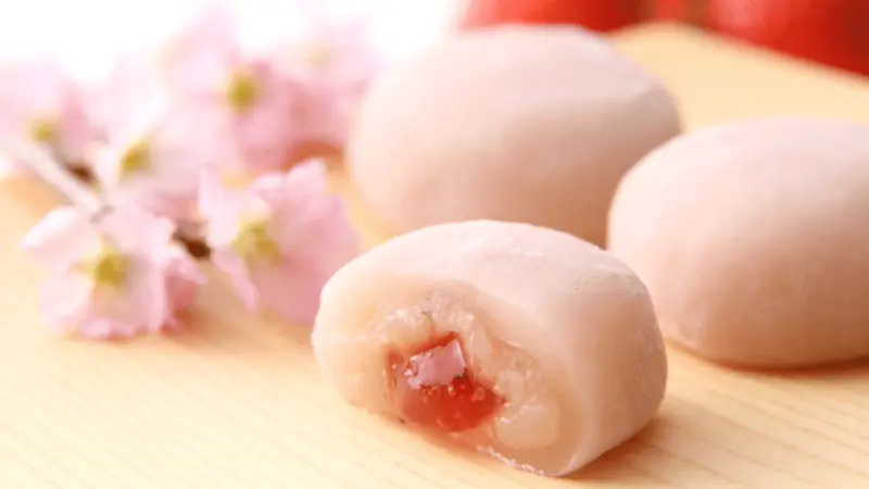 Bột nếp Mochiko là nguyên liệu chế biến bánh Mochi Nhật Bản