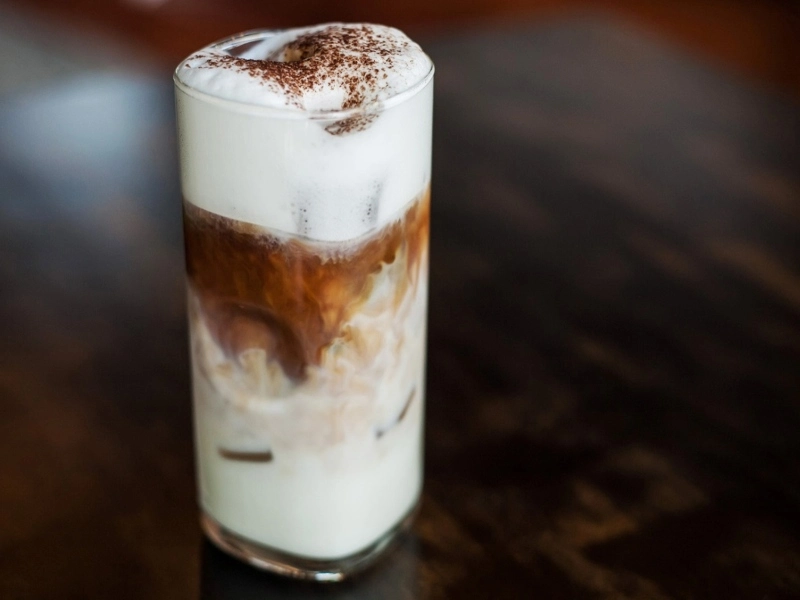 Capuchino đá đem lại cảm giác sảng khoái khi sử dụng