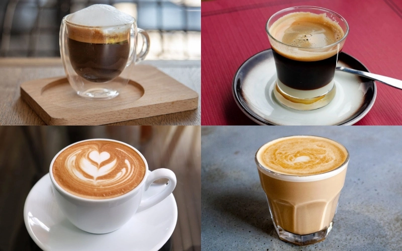 Một số loại đồ uống tương tự Capuchino