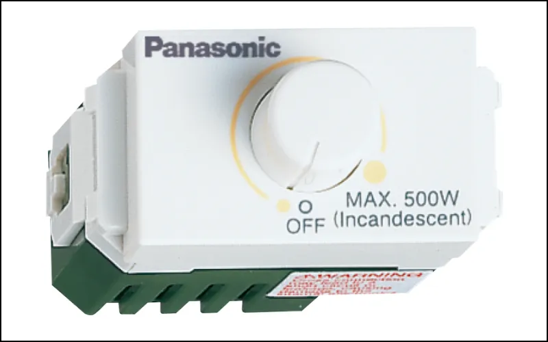 Các loại quạt thông dụng cũng thường sử dụng Dimmer để điều chỉnh công suất gió