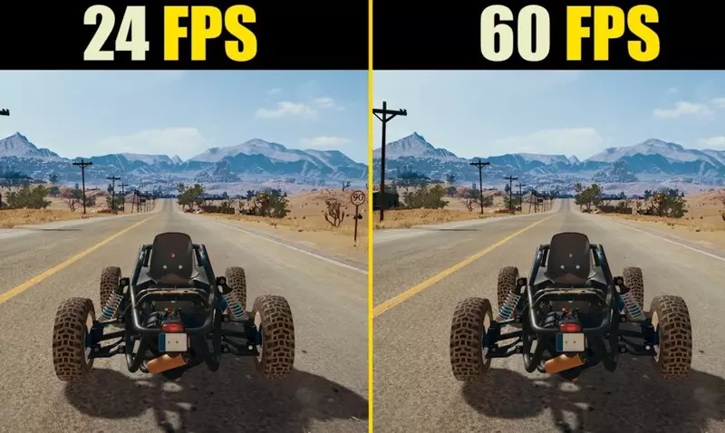 Bạn có thể linh hoạt lựa chọn giữa 3 chế độ quay là 24fps, 30fps hoặc 60fps