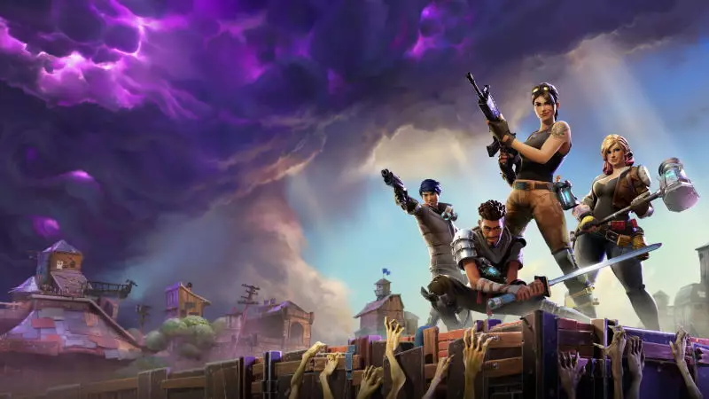 Fornite thuộc dòng game bắn súng pha lẫn chút sinh tồn và khám phá