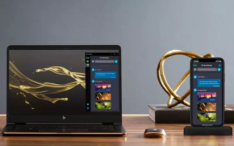 Để kết nối bằng HP QuickDrop, bạn cần kết nối một mạng Internet.