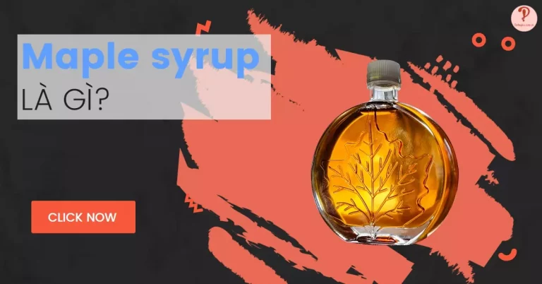 maple syrup là gì?