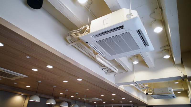 Máy lạnh âm trần không phù hợp với không gian hẹp