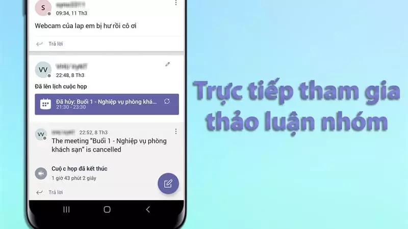 Hỗ trợ trò chuyện trực tuyến với một hoặc nhiều người nhanh, đơn giản