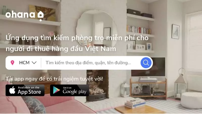 Tìm kiếm phòng trọ tại khu vực bạn mong muốn nhanh chóng