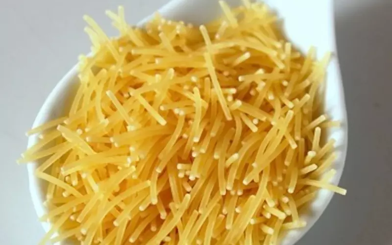 Đây là loại pasta dạng sợi mảnh nhỏ