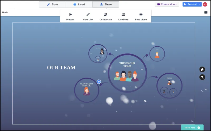 Prezi là gì - Những lợi ích, tính năng nổi bật của Prezi