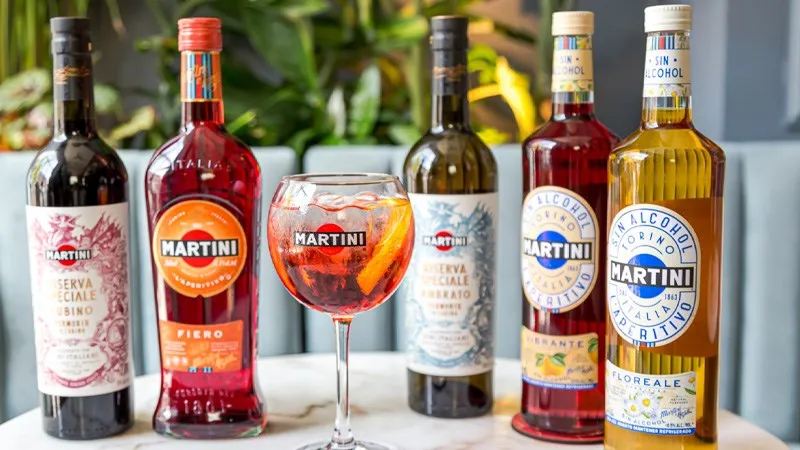 Có 4 loại rượu Martini phổ biến