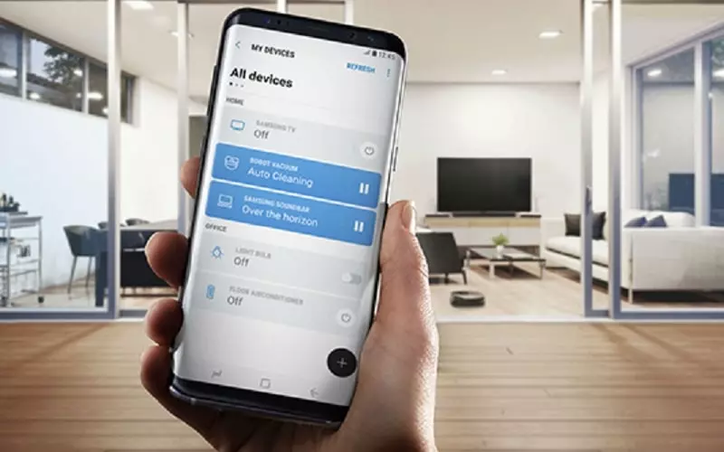 SmartThings còn giúp bạn bật TV hay khởi động máy hút bụi bằng giọng nói