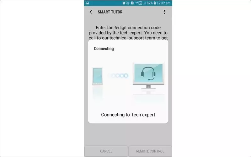 Kết nối với Kỹ thuật viên hỗ trợ từ xa của Samsung một cách nhanh chóng và dễ dàng