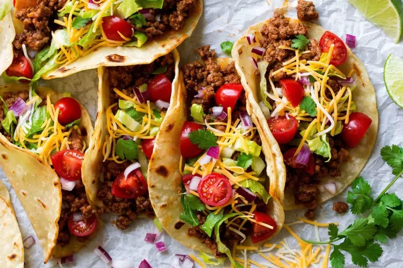 Vậy là một chiếc bánh tacos đã ra đời.