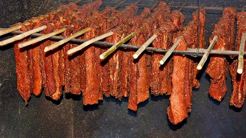 Gác bếp sấy khô