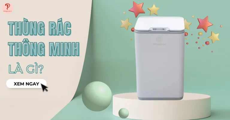 Thùng rác thông minh là gì? Ưu - nhược điểm trong cuộc sống