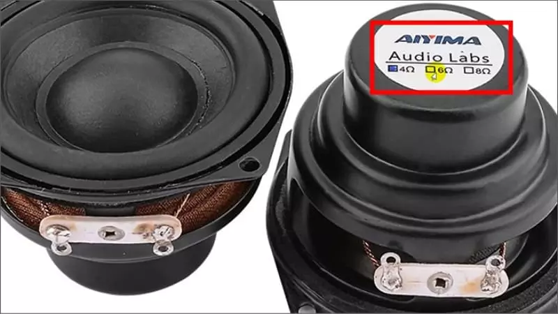 Các sản phẩm loa có các mức trở kháng phổ biến: 4Ω, 6Ω, 8Ω
