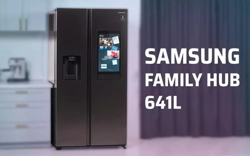 Tủ lạnh Samsung Family Hub là một sản phẩm của Samsung