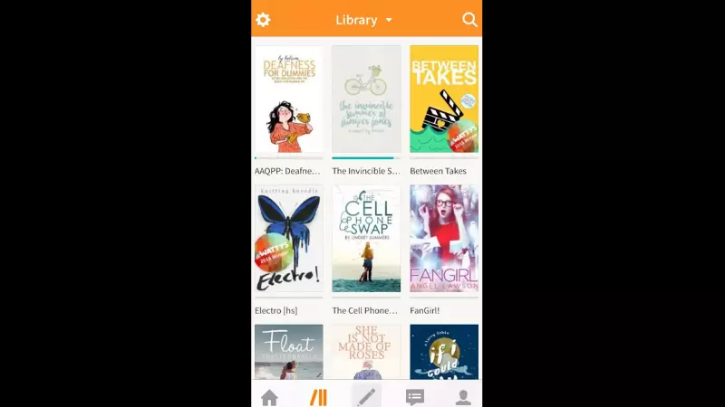 Wattpad còn thu hút người dùng bởi giao diện thiết kế rất đẹp