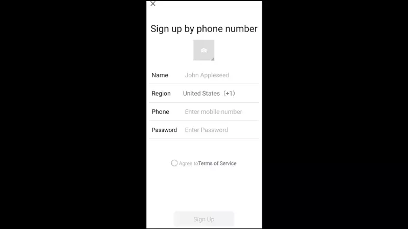 Điền đầy đủ thông tin hồ sơ sau đó đồng ý điều khoản của WeChat