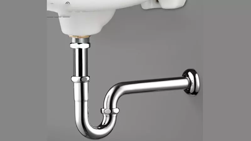 Các bộ phận của xi phông liên kết với nhau và tạo thành một hệ thống thoát nước