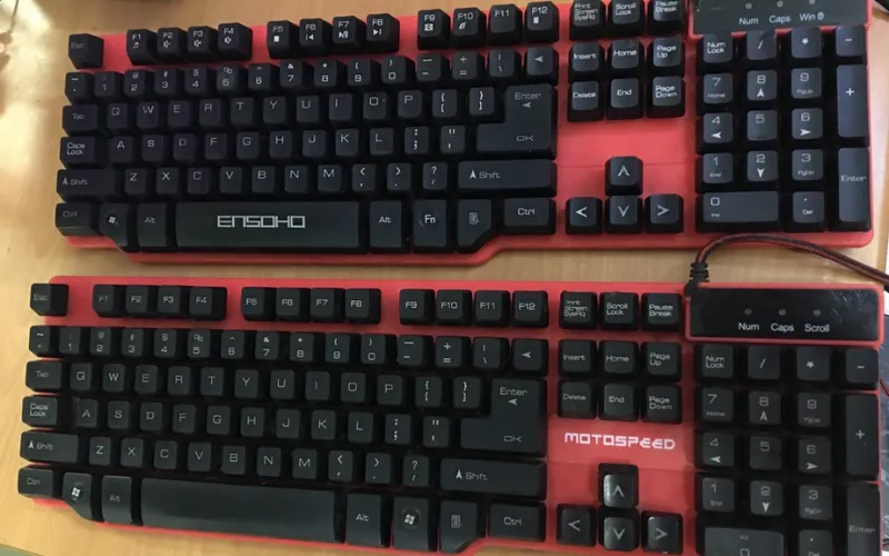 Bàn phím Motospeed K68 được sử dụng rộng rãi trong giới game thủ chuyển nghiệp