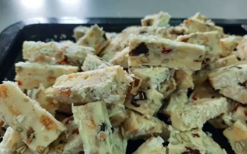 Nougat sữa dừa chanh không quá béo