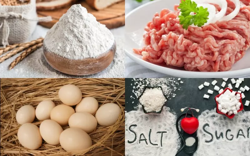 Nguyên liệu cần chuẩn bị để làm bánh quai vạc