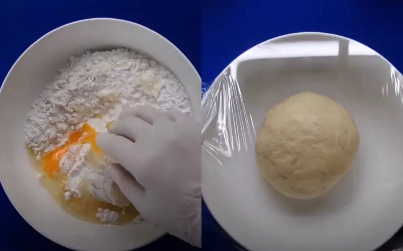 Làm bột bánh quai vạc