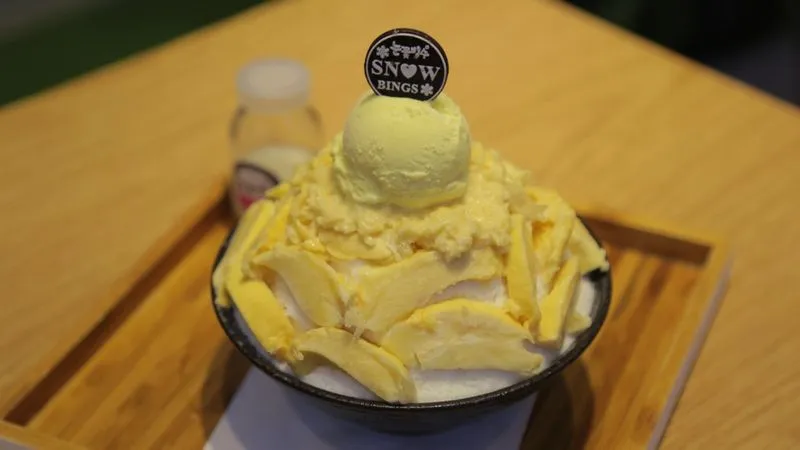 Bingsu sầu riêng