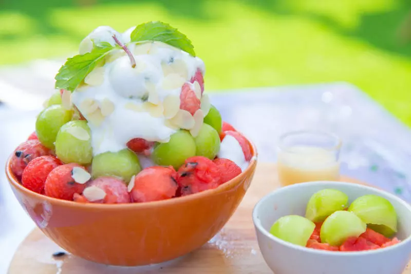 Bingsu trái cây