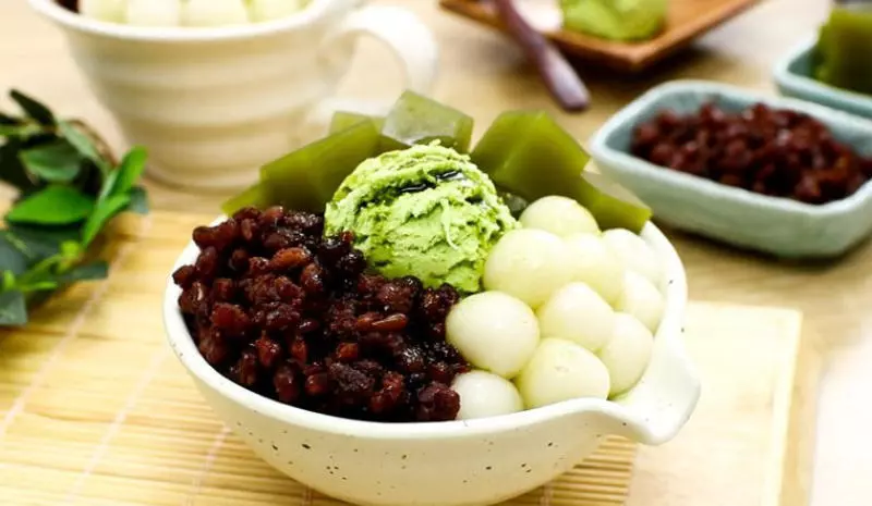 Bingsu matcha