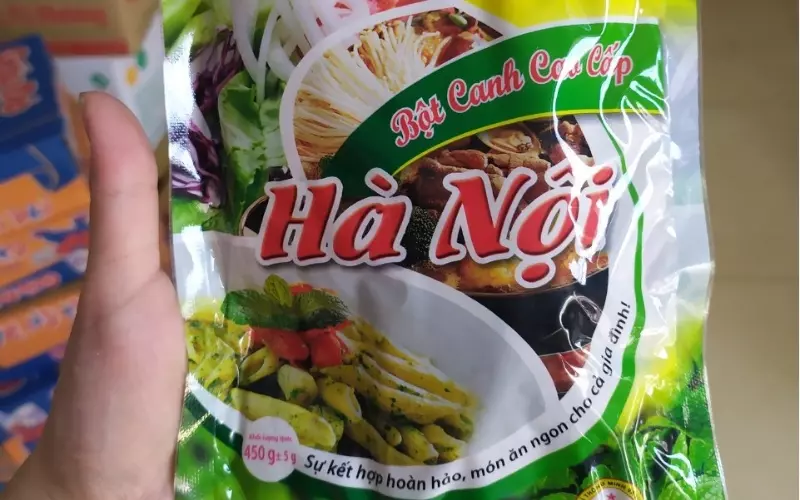 Nhiều người lựa chọn bột canh Hà Nội