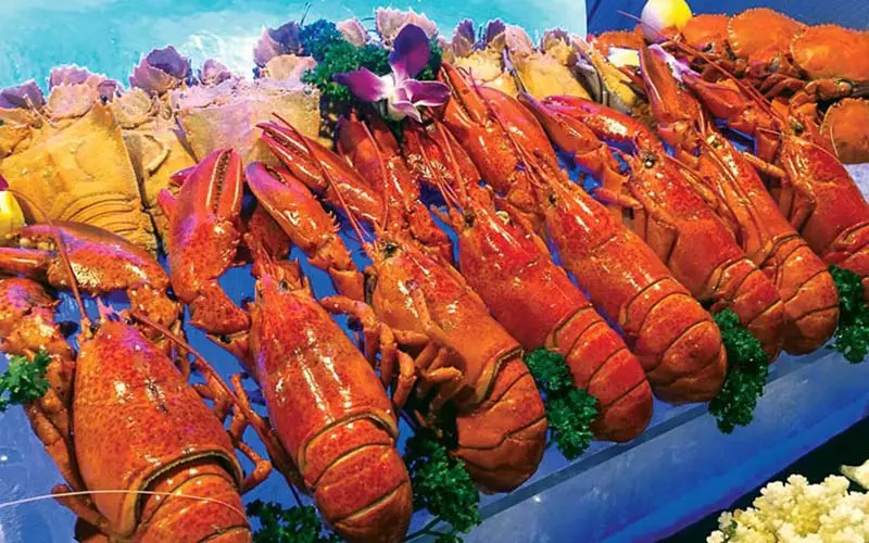 Và cũng có những loại buffet món ăn đặc trưng như buffet tôm hùm