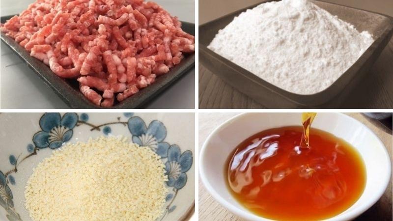 Nguyên liệu làm giò sống