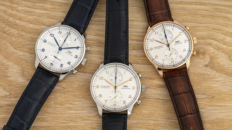 Các mẫu đồng hồ Chronograph thường có 6 kim và thiết kế mặt số nhiều chi tiết hơn