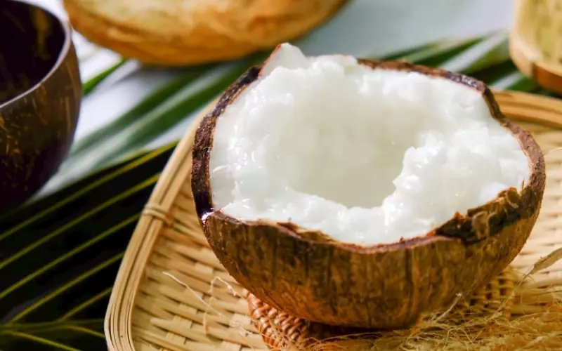 Dừa sáp có rất nhiều tên gọi như Dừa đặc ruột, dừa kem hay makapuno