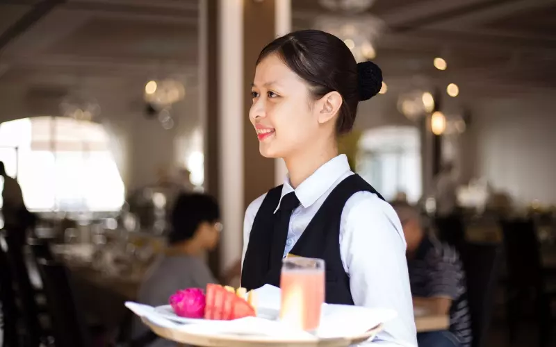 Chú ý khâu phục vụ