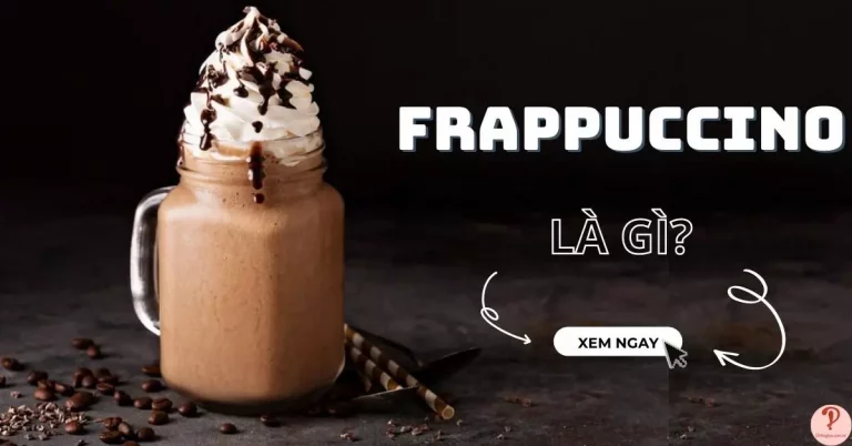 frappuccino là gì