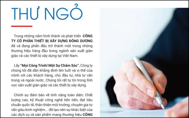Phần mở đầu của profile cần phải cuốn hút người đọc