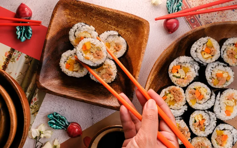 Kimbap chính là món ăn của Hàn Quốc