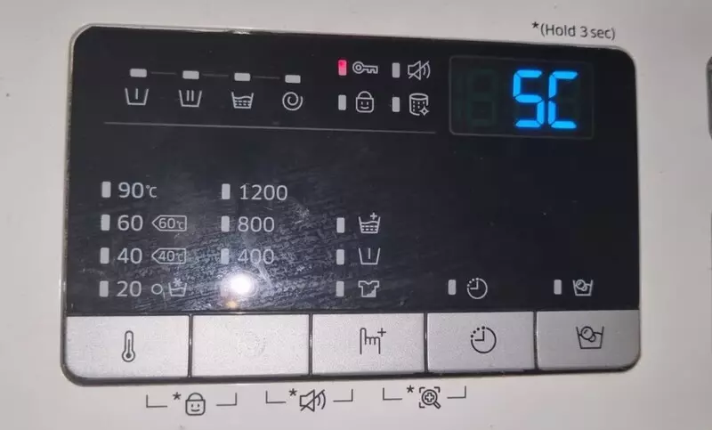 Lỗi 5C là lỗi biểu thị ống xả gặp vấn đề hoặc không thể xả nước ra ngoài