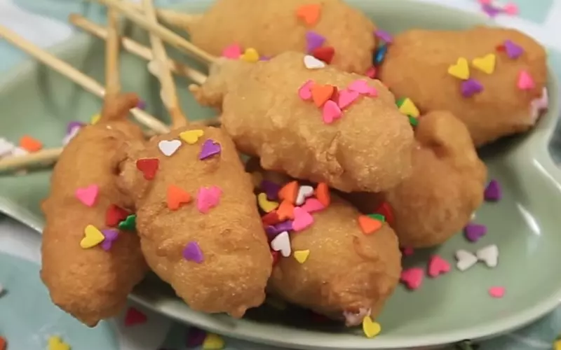 Marshmallow chiên vô cùng độc đáo