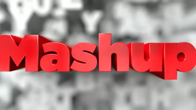 Thuật ngữ mashup ban đầu xuất phát từ ngành công nghiệp âm nhạc